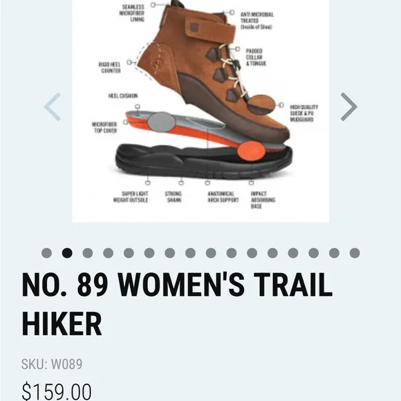 Anodyne trail hiker boots - Picture 4 of 9